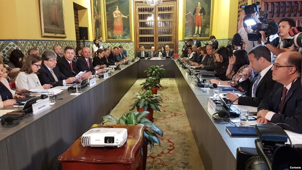 Esta reunión estaba pautada para el pasado 20 de mayo, pero el grupo estaba esperando el resultado del encuentro con el Grupo de Contacto Internacional.
