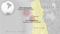 Two Powerful Earthquakes Strike Chile.