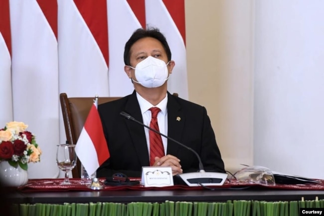 Menteri Kesehatan Budi Gunadi Sadikin dalam telekonferensi pers usai acara Global COVID-19 menyatakan Indonesia siap berkontribusi dalam tata ulang sistem ketahanan kesehatan global. (biro pres)