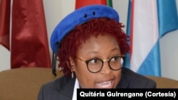 Quitéria Guirengane, activista e directora executiva do Observatório da Mulher, Moçambique