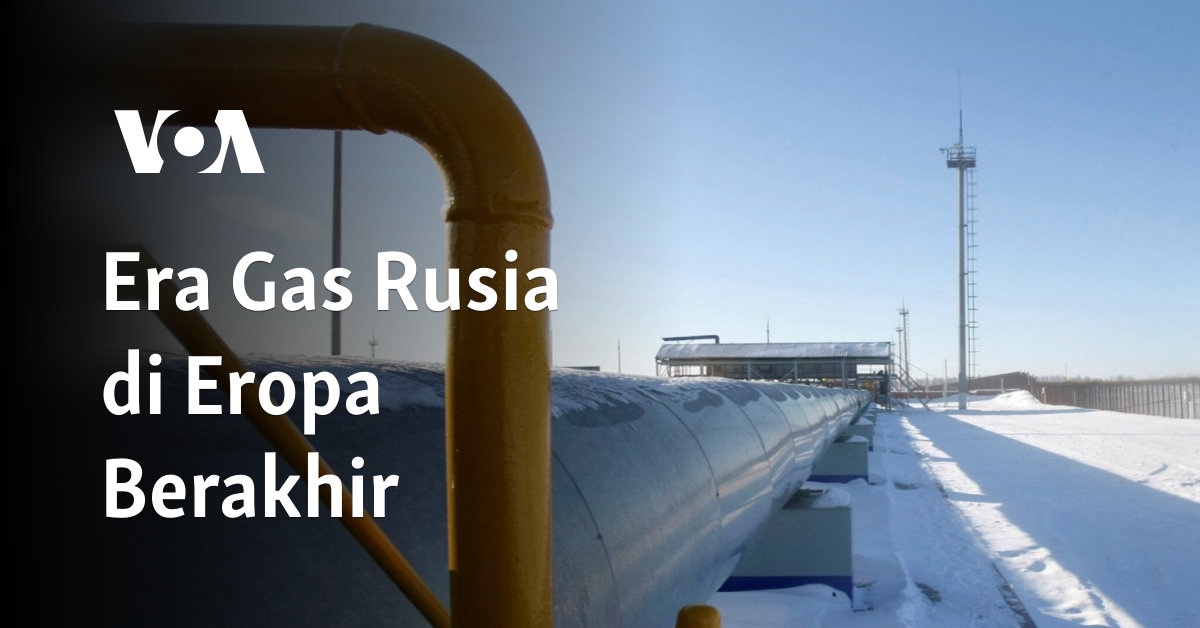 Era Gas Rusia di Eropa Berakhir