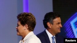 Dilma Roussef e Aécio Neves