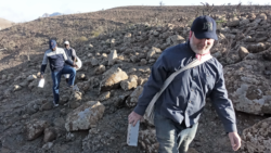 Djibouti fieldwork, in search of the Somali Sengi. (Photo by Galen Rathbun, California Academy of Sciences)