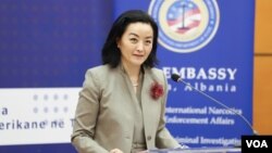 Ambasadorja amerikane në Tiranë, Yuri Kim