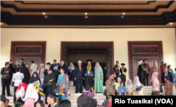 Sebanyak 1.507 mahasiswa UGM diwisuda pada Rabu (20/2/2019) pagi, tidak ada yang tahu apakah HS betul-betul batal diwisuda. (Foto: VOA/Rio Tuasikal)