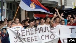 Prosvjedi podrške optuženiku za genocid, Ratku Mladiću
