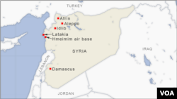 این گزارش می‌گوید پایگاه مزبور در مرز سوریه و عراق قرار دارد