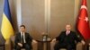Türkiyə prezidenti Rəcəb Tayyib Ərdoğan İstanbulda Ukrayna prezidenti Volodimir Zelenski ilə görüş keçirib, 10 aprel, 2021.