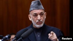 Afghan President Hamid Karzai, Mar. 6, 2013.