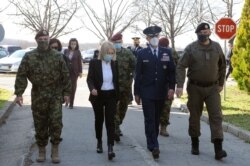 Komandant američke Komande za specijalne operacije u Evropi (SOCEUR), general-major Dejvid Tabor tokom zvanične posete Beogradu, 2. marta 2021. (Foto: Ministarstvo odbrane Republike Srbije)