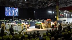 ስነ ስርዓት ምፍናው ኣስከሬን ሓላፊ ወታሃደራዊ ስታፍ ኢትዮጵያ ጀነራል ሰዓረ መኮነንን ጡረተኛ ሜ/ጀነራል ገዛኢ ኣበራን