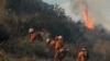 Crews Contain Much of California Brush Fire; Evacuations Lifted