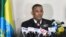 Ethiopia’s Attorney General Birhanu Tsegaye speaks about the corruption and human rights violation reports in the country, following the detention of 63 military and intelligence officers in Addis Ababa, Nov. 12, 2018.
