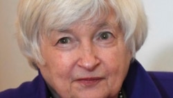 In this June 4, 2021 file photo, US Treasury Secretary Janet Yellen ahead of her meeting with Germany's Finance Minister Olaf Scholz, as finance ministers from across the G7 nations meet at Lancaster House in London, ahead of the G7 leaders' summit. (Daniel Leal-Olivas/Pool Photo via AP)