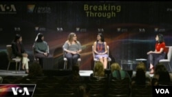 In partnership with the Anita Borg Institute, the Voice of America hosted a town hall discussion on women and technology, during the widely attended Grace Hopper Celebration of Women in Computing Conference in Orlando, Florida, October 5, 2017.
