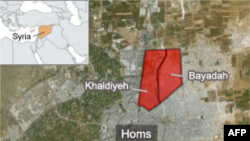 В Сирии продолжается наступление на город Хомс