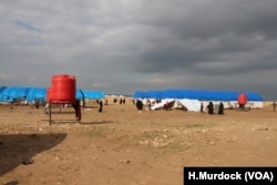 In recent days, thousands of people have arrived at al-Hol camp, growing the population to more than 70,000, far more than aid organizations or the military expected, pictured March 4, 2019.