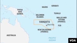 Vanuatu map