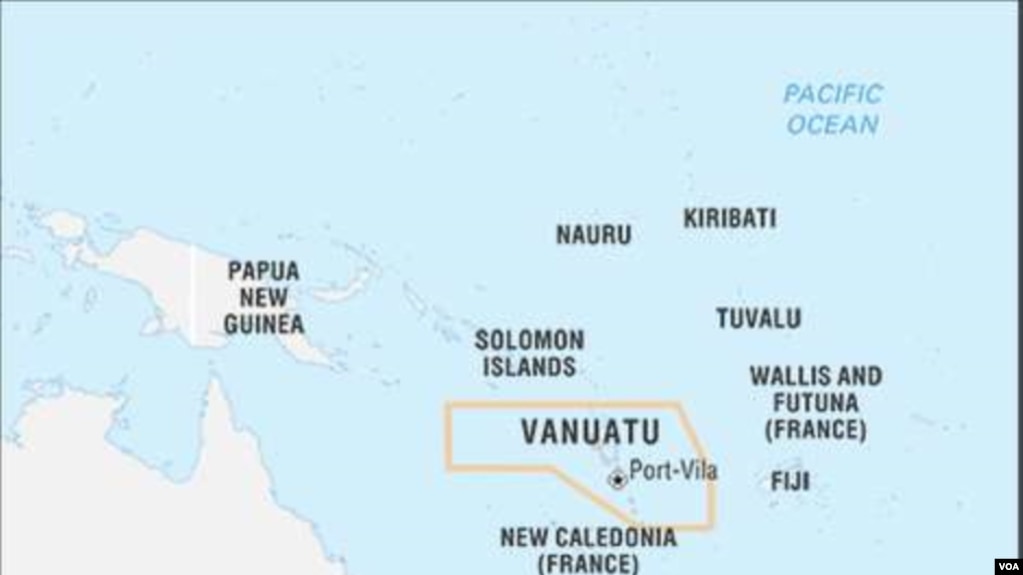 瓦努阿图地区。(photo:VOA)