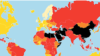 無國界記者組織(Reporters without Borders)2021世界新聞自由指數。