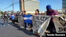 Baja afluencia de electores y protestas en el centro de votación del Área Metropolitana de Washington DC, donde solo 155 hondureños estaban habilitados para votar el domingo, de cerca de 1.800 registrados para votar en esa región con las nuevas tarjetas de votación.