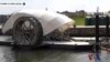 巴爾的摩利用水車 清除河道垃圾