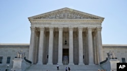 FILE - The Supreme Court building in Washington.