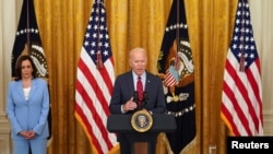 24 Haziran 2021 - ABD Başkanı Joe Biden ve yardımcısı Kamala Harris