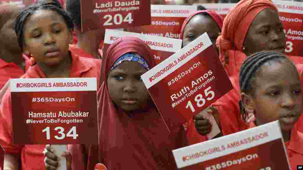 Shekara daya da sace 'yan Mata Chibok