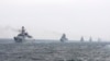 中国海军舰船参加国际海上阅兵（资料图）
