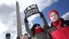 Održan protest protiv prava na abortus, Majk Pens se obratio okupljenima
