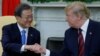 Trump, Presiden Korsel Bahas Denuklirisasi Semenanjung Korea di Gedung Putih