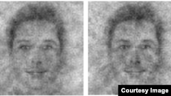 Images are shown that liberal participants (on the left) and conservative participants (on the right) associated with how they viewed God. (PLOS One)