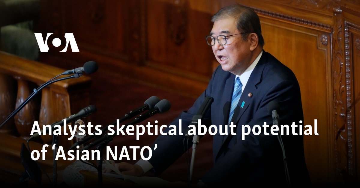 Analysts skeptical about potential of ‘Asian NATO’