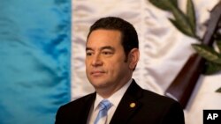 El presidente de Guatemala, Jimmy Morales, viaja en medio de negociaciones para la firma del acuerdo que convierte a Guatemala como tercer país seguro. 