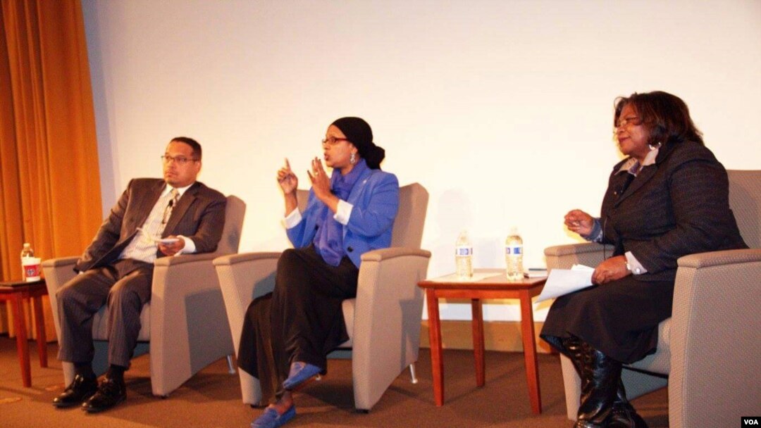 Congressman Keith Ellison oo ka qeyb galay kulanka