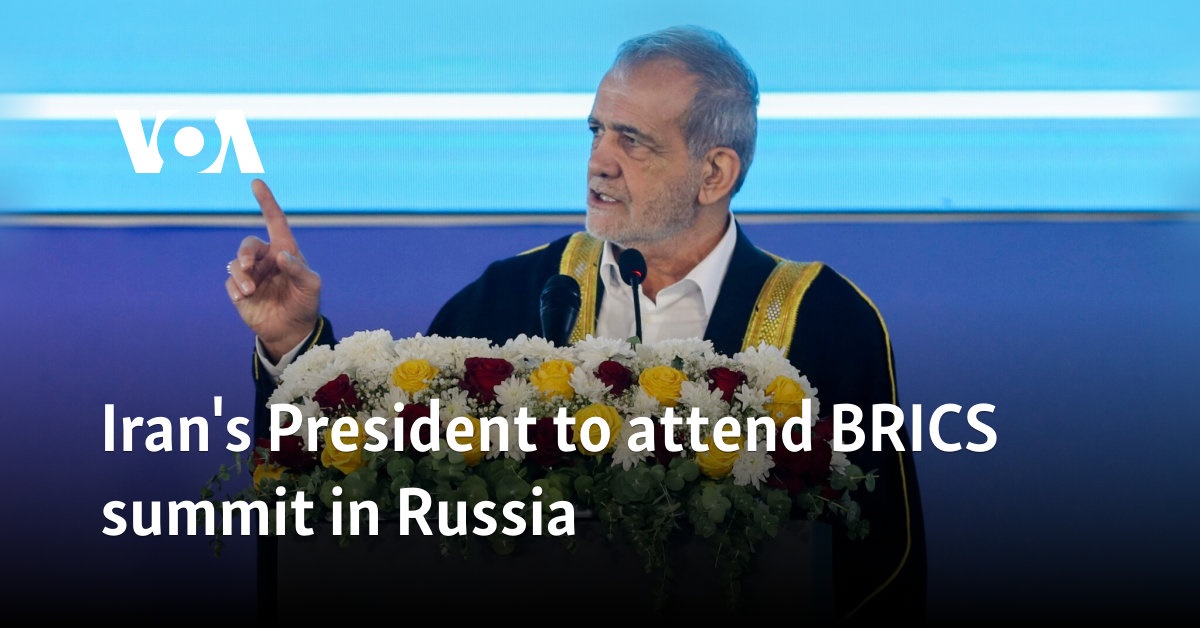 Iran's President to attend BRICS summit in Russia 