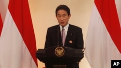 Bộ trưởng Ngoại giao Nhật Bản Fumio Kishida.