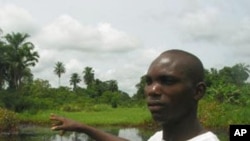 Eneo lenye utajiri wa mafuta la Niger Delta.