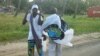 Apoiantes do MDM, durante a campanha eleitoral em Inhambane