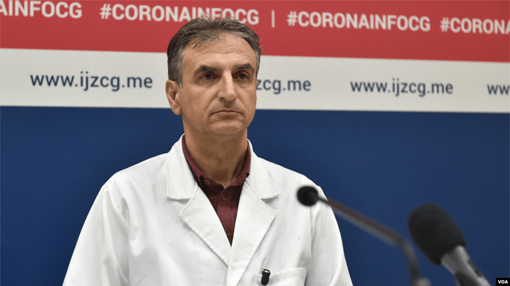 Dr. Boban Mugosha, Drejtor i Institutit të Shëndetit Publik në Mal të Zi