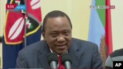 Rais Uhuru Kenyatta akizungumza baada ya kutangazwa kubatilishwa kwa uchaguzi wa urais