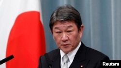 توشیمیتسو موتگی، وزیر امور خارجه ژاپن