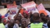 Zimbabwe Workers Demonstration