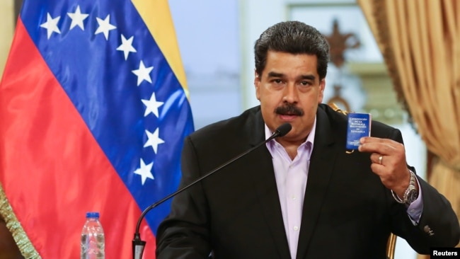 Tổng thống Venezuela Nicolas Maduro.