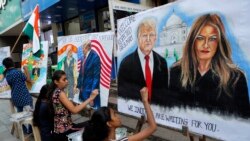 La visita de Trump a generado gran expectativa entre los habitantes de India.