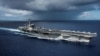 EE.UU. envía un tercer portaviones hacia el Pacífico