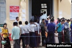myanmar bi-election 2017 April 1st