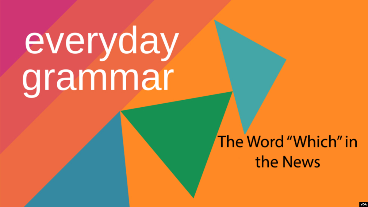 The Word 'Which' in the News