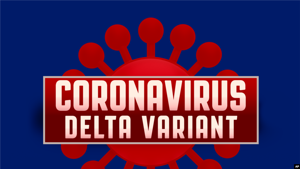 新冠病毒的变异病毒株德尔塔（Delta variant）已经出现在14个中国省份。(photo:VOA)